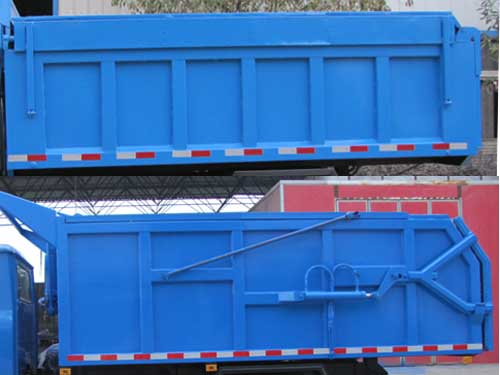 炎帝牌SZD5121ZLJE5型自卸式垃圾車